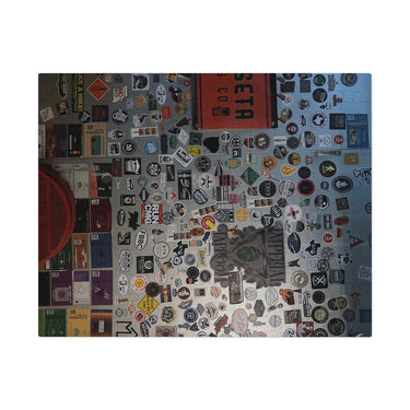 Brewery Sticker Wall Puzzle With Tin