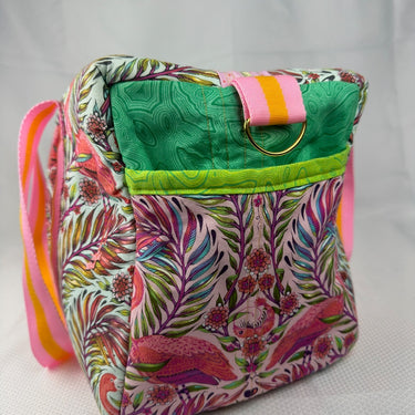 Flamingo duffel bag