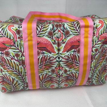 Flamingo duffel bag